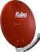 Fuba DAA 780 R Satellietschotel 78 cm Aluminium Rot, Braun