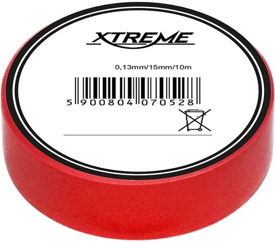 ABC-LED isolatie tape - rood - 15mm - 10 Meter