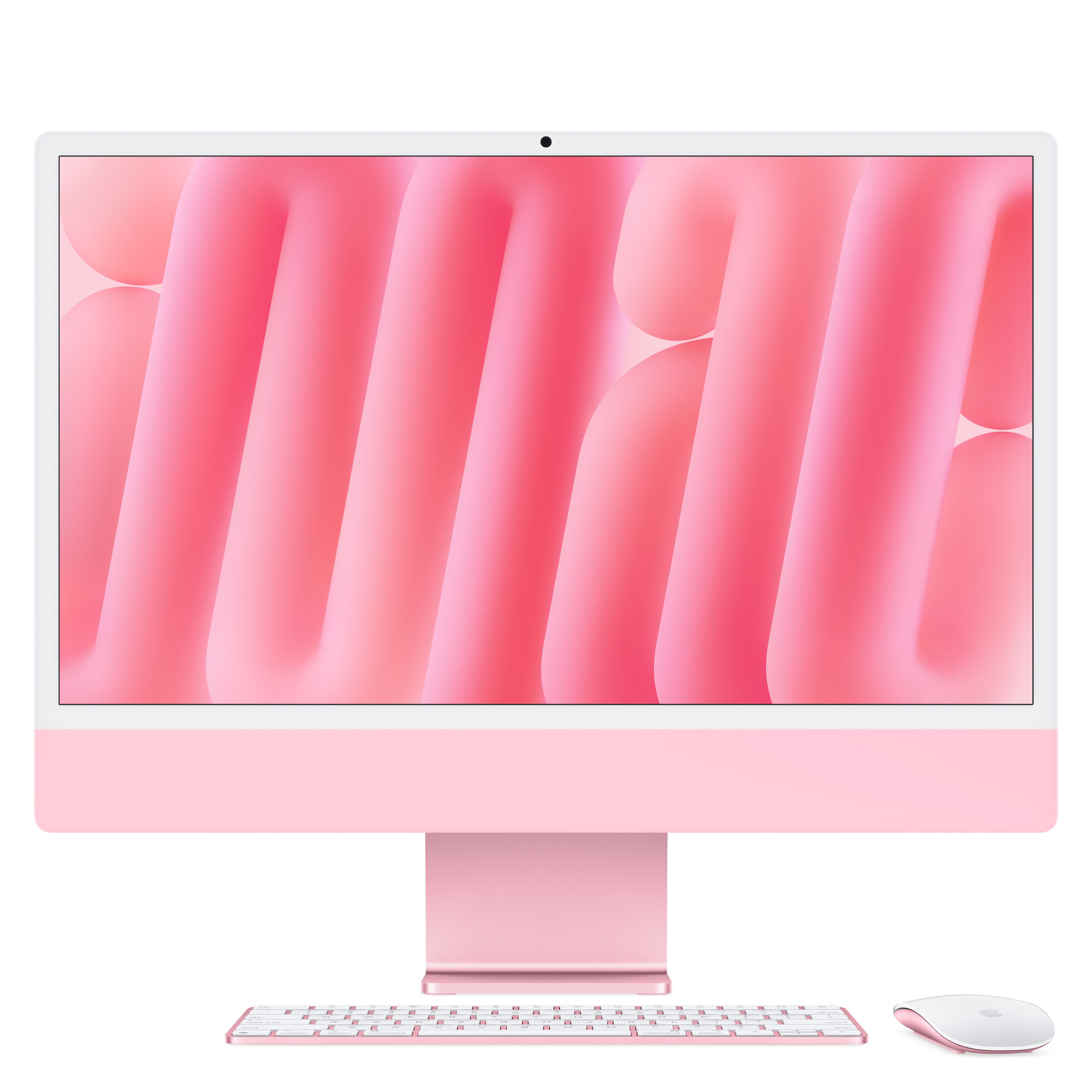 Apple iMac 23.5" All-in-One PC - M4, 16GB RAM, 256GB SSD, macOS - Pink