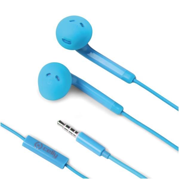 Celly FUN35LB In-ear Headset - Bedraad - Blauw