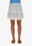 Superdry Minirok met kant en print - Dames - Rokken