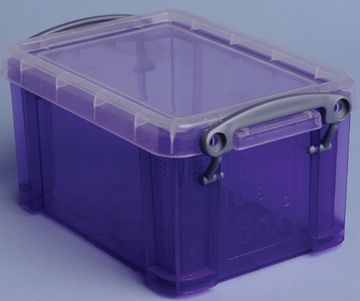 Really Useful Box Stapelbare opbergbox paars 0.7 l - 155 x 100 x 80 mm