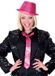 Finidi Glitter stropdas roze pailletten