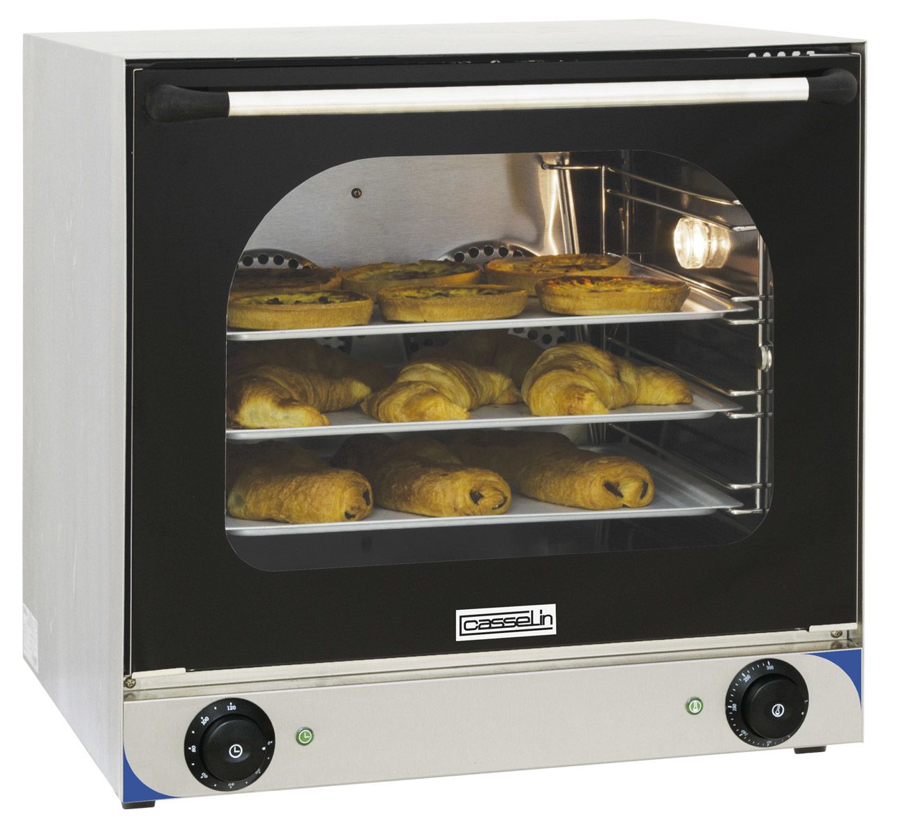 Casselin CFCV1 Oven - Black, Stainless Steel