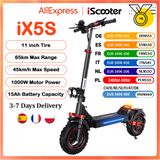 iScooter iX5s elektrische scooter 15Ah 1000W