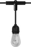 LEDVANCE SMART+ outdoor WiFi lichtsnoer, 4,5W, 240lm, zwart, warm wit licht (3000K) & RGB licht met 16 miljoen kleuren, app bestuurbaar, compatibel met Amazon, Google, IP44