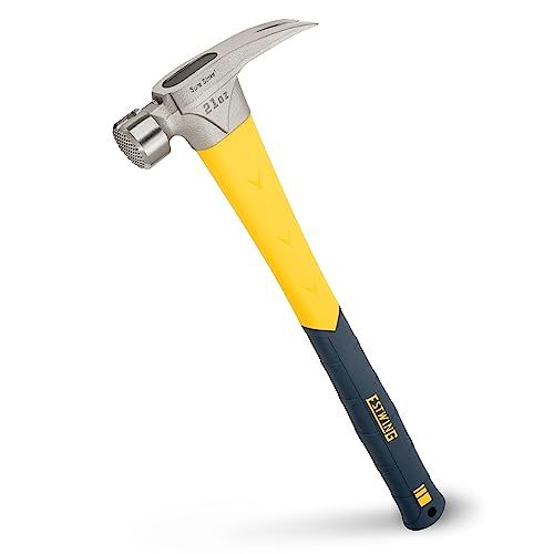 ESTWING Sure Strike Hammer - 21oz Rip Claw Hammer - MRF21LM