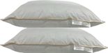 Unyqoos Princess Line Hoofdkussens Set van 2 - Medium - 60x70 cm - Katoenen Tijk - Hotelkwaliteit