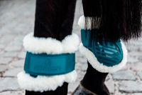 Kentucky Horsewear Beenbeschermer Emerald Vegan Sheepskin Young Horse Fetlock Boots Maat M