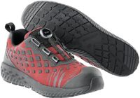 Mascot Customized Veiligheidsschoenen laag F0650-704 - herfstrood/zwart - 48