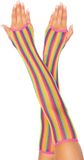 Leg Avenue Rainbow net arm warmers