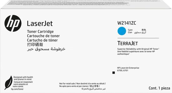 HP W2141ZC originele tonercartridge voor LaserJet Contract, cyaan