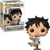 Funko POP! ONE PIECE 2402 Kid Luffy mangeant le fruit du démon EXCLUSIVE