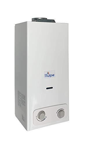 Ttulpe Propaangas-Doorstroomverwarmer Indoor, Gas-Boiler, B-6 P50 Eco, 1.5 V, 256 x 550 x 246 mm, Wit