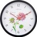 NeXtime Knautia Buitenklok 30.5 cm Metaal Wit Weerbestendig
