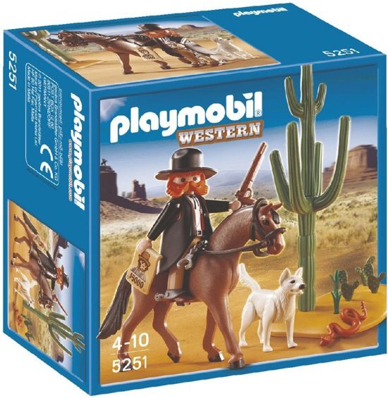 playmobil Sheriff te Paard - 5251