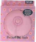 Bitten Design Pocket Pal Pittenzak - Boob Roze Handwarmer
