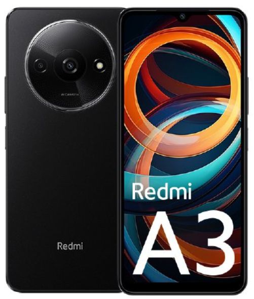 Xiaomi Redmi A3 - 64GB - Midnight Black - Android 14 - Dual SIM