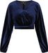 Faina Blouse navy