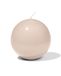 HEMA Bougie Sphérique ⌀10cm Lisse Naturelle