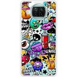 Xiaomi Mi 10T Graffiti 2 Verstevigd hoesje met sublimatie bedrukking