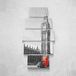 Homemania Afbeelding Londen, 5 steden en landschappen per woonkamer, meerkleurig, 100 x 3 x 60 cm, HM205PKNV-70, polyester, hout