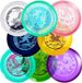 VEVOR Disc Golf Starter Set (8 Stuks), Beginnersfrisbees voor Volledige Lichaamskrachttraining, met Putter, Middenbereik, Driver, Pdga-Goedgekeurd, voor Tuin, Gazon, Strand, Park, Buiten