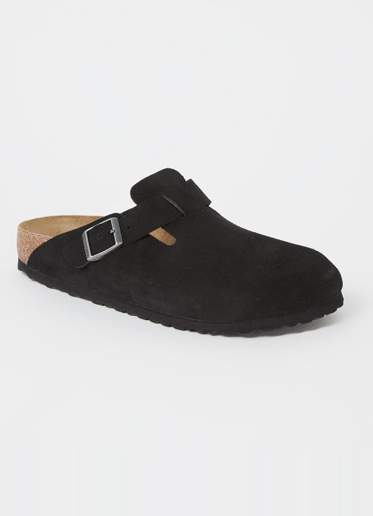 Birkenstock Boston Suede Clogs