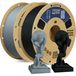 PLA+ filament, 1,75 mm, 2 kg, noir + gris clair, haute ténacité