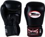 Twins Special BG-N Bokshandschoenen – Echt Leer – Sparring & Training – Zwart – 20 oz