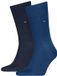 Tommy Hilfiger Hommes 2P Chaussettes Classique Bleu VI