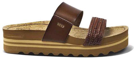 Reef Cushion Vista Hi Slippers - Brown