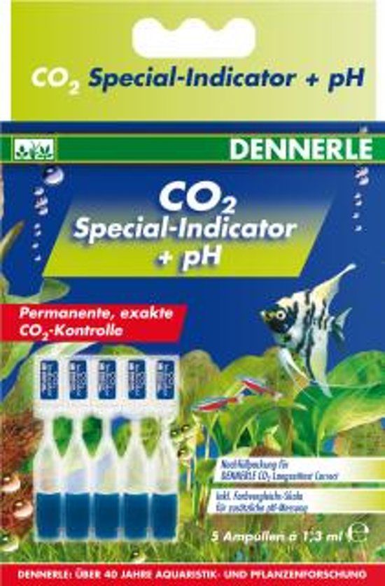 Dennerle Navulverpakking voor Co2-Langetermijntest correct