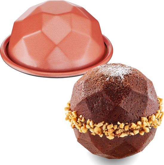 Tefal Creabake J3059204 Cakevorm - 3 stuks - Rond - Staal - Oranje