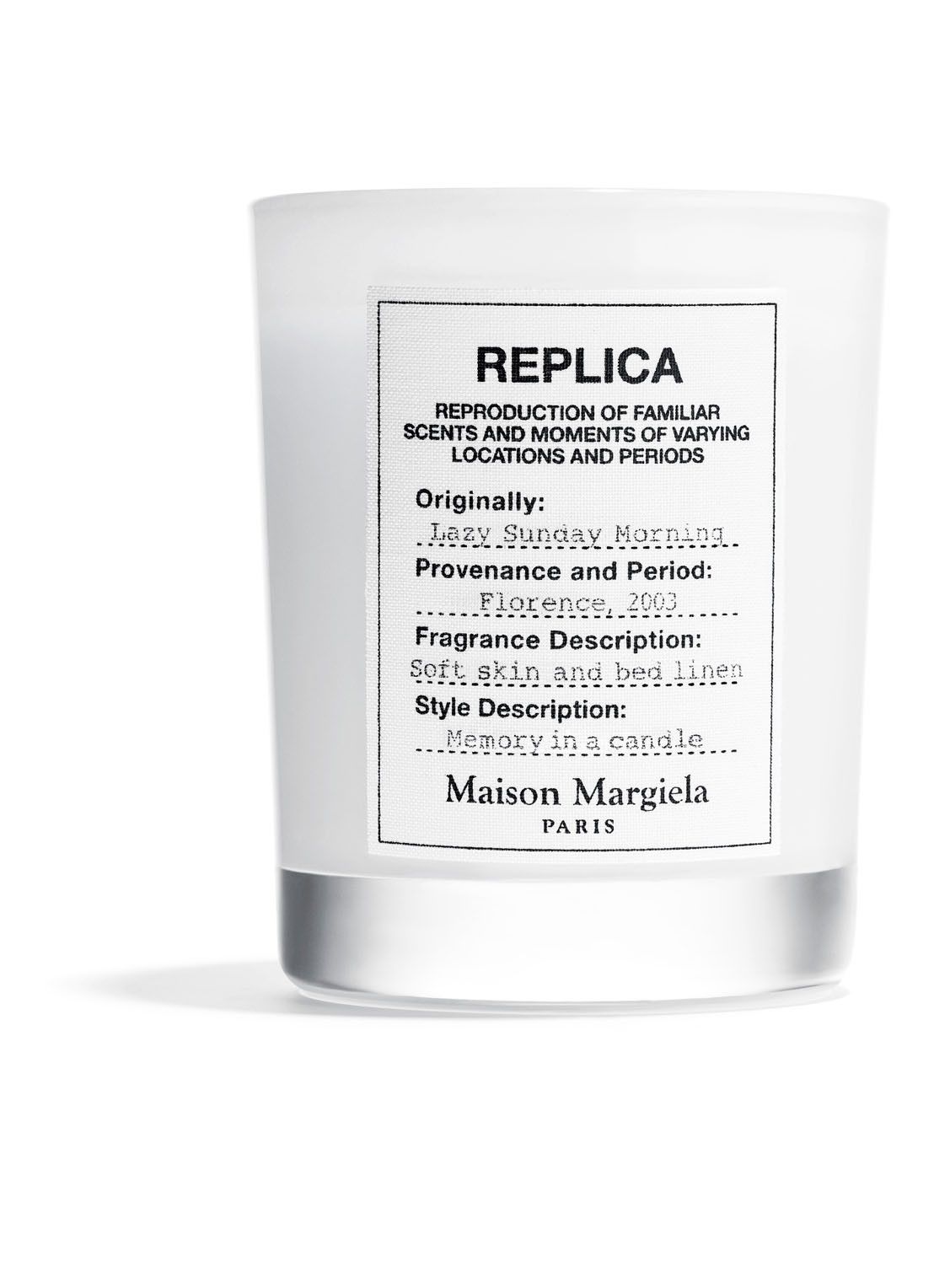 Maison Margiela REPLICA - Lazy Sunday Morning - Limited Edition Geurkaars - 165ml - 3614271664464