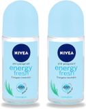 Nivea Energy Fresh Vrouwen Rollerdeodorant - 2 stuks