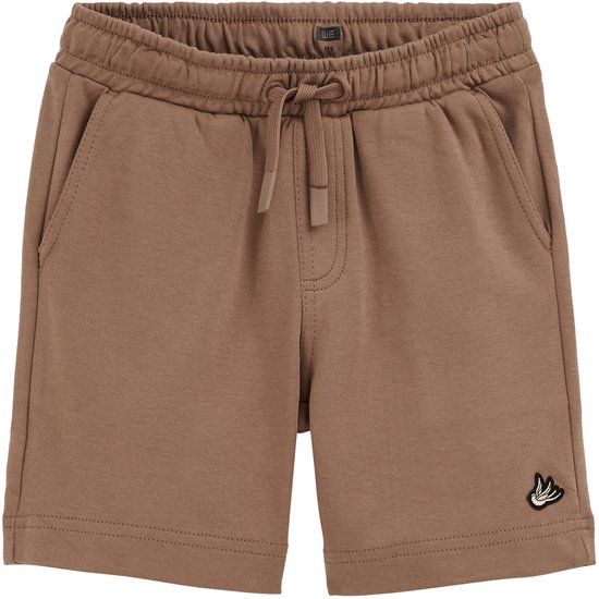 WE Fashion Jongens regular fit sweatshort met embroidery