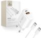 Tech-Protect Chargeur mural NCA30 PD 30W QC3.0 USB-A USB-C vers