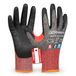 Gebol Multi Cut D Plus | Maat XS (maat 6) | dunne snijbestendige handschoen met zachte coating | beschermende handschoen met noppen | werkhandschoen geschikt voor aanraking, wasbaar, duurzaam