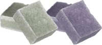 Ideas 4 Seasons Amberblokjes/geurblokjes - lavendel en eucalyptus - 6 stuks