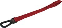 JACK AND VANILLA, Comfort Tube Nylon Hondenriem, Rood, 25 mm x 50 cm