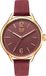 Ice-Watch Ice Time IW013063 Dameshorloge Rood Leer Goudkleurig RVS 38mm