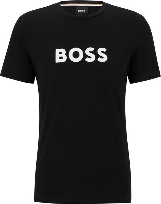 Boss 10249533 01 T-shirt Zwart XL Heren