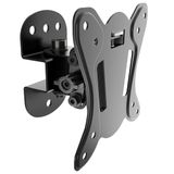 RICOO Monitorhouder, wandhouder, monitorhouder voor 13-34 inch platte monitorarm, draaibaar, kantelbaar, N0811, computer, gebogen pc-scherm, wandhouder, VESA, 75 x 75, 100 x 100 mm
