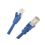 M-Cab 0.5m S-FTP Cat6 netwerkkabel Blauw