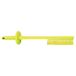 Maya Professional Tools 50155-4 vleesborstel, harde borstelharen, FBK/levensmiddelhygiëne, 510 mm x 100 mm, geel