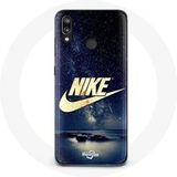 Nike Etui voor Huawei P20 Lite Logo Goud Sterrennacht Maniacase
