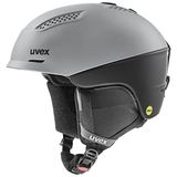 UVEX ultra MIPS Skihelm Unisex-Volwassene rhino - black mat 55-59 cm