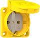 GP PCE 105-0ew Aanbouwcontactdoos IP44 Geel
