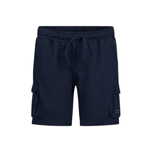 Retour Jeans regular waist sweatshort donkerblauw